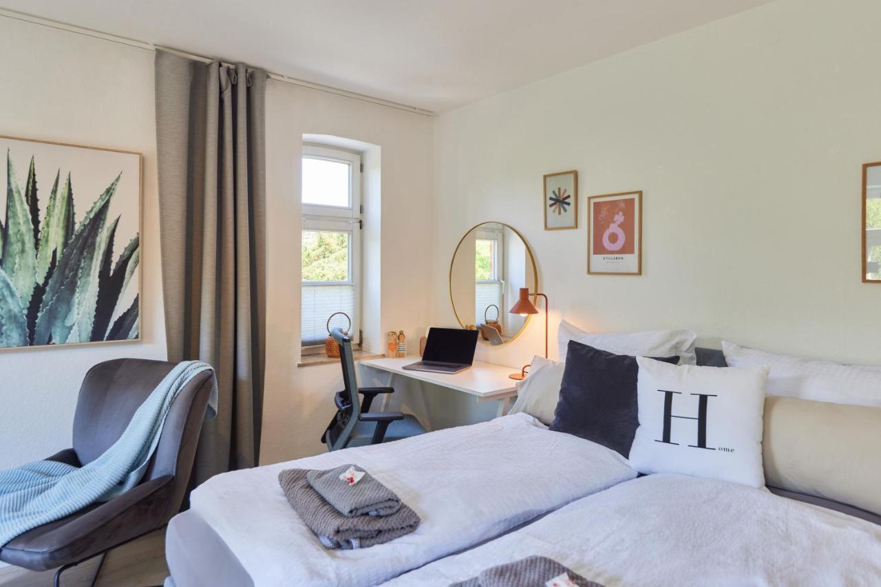 באד אויינהאוזן Kvartier2 In Top-Lage, 5 Min Zur Bali-Therme Und Gop, Hdz, Arbeitsplatz, Boxspringbett מראה חיצוני תמונה